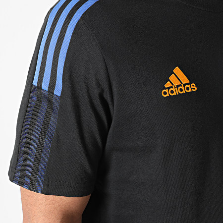 Adidas Sportswear - Tee Shirt A Bandes Real Madrid GR4345 Noir