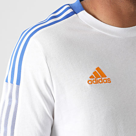 Adidas Sportswear - Tee Shirt A Bandes Real Madrid GU9711 Ecru