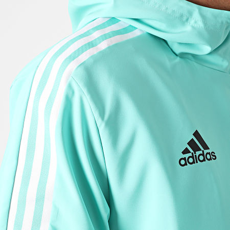 Adidas Sportswear - Veste Zippée Capuche A Bandes Arsenal FC GR4143 Vert Clair