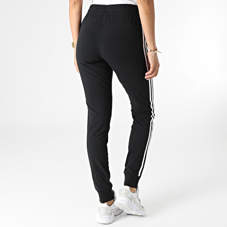 Adidas Sportswear - Pantalon Jogging Slim Femme 3 Stripes GM5542 Noir