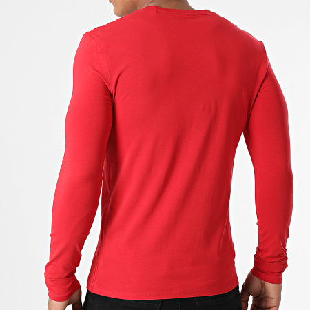 Guess - Tee Shirt Manches Longues M1RI08-J1311 Rouge