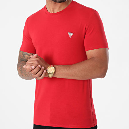 Guess - Camiseta M1RI24-J1311 Rojo