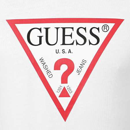Guess - Tee Shirt M1RI71-I3Z11 Blanc