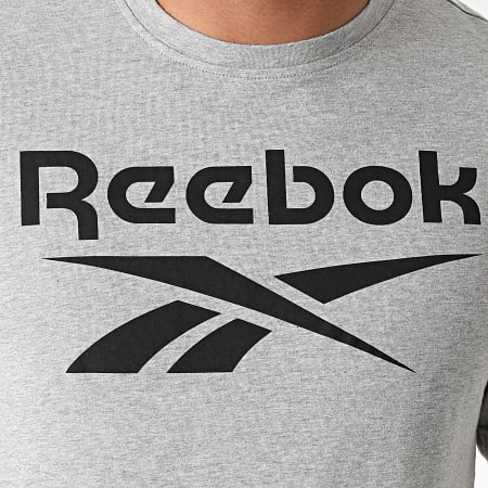 Reebok - Tee Shirt RI Big Logo GS1614 Gris Chiné