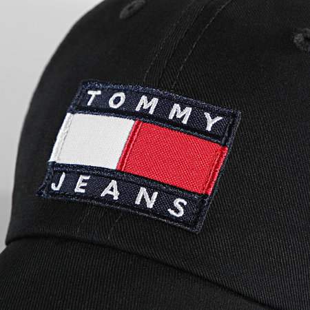 Tommy Jeans - Casquette TJM Heritage Print 7532 Noir
