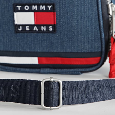 Tommy Jeans - Sacoche Heirtage Denim 0237 Bleu Denim