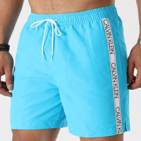 Short de bain calvin klein bleu on sale