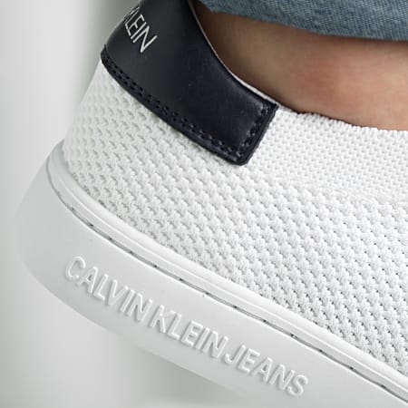 Calvin Klein - Baskets Cupsole Sneaker Lace Up 0083 Bright White