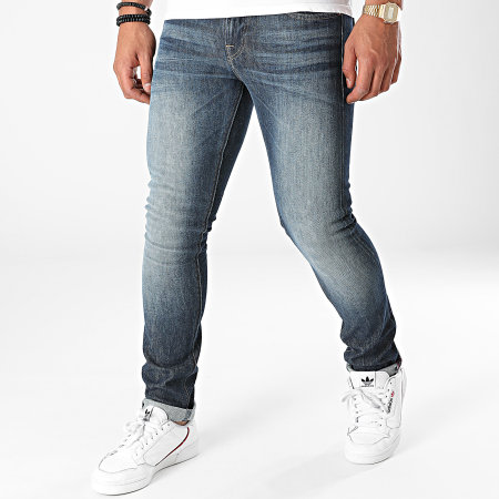 Guess - Vaqueros Miami Skinny Jeans M1YAN1-D47IE Azul Denim