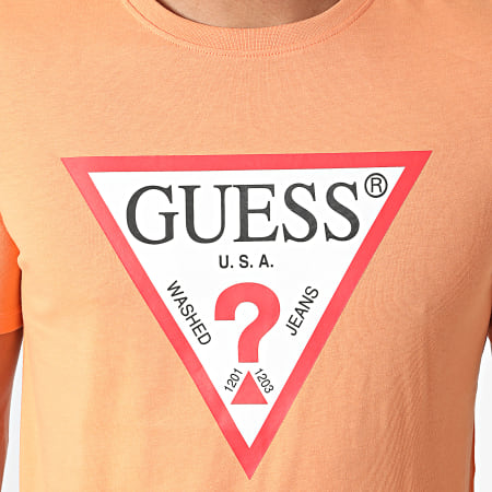 Guess - Tee Shirt M1RI71-I3Z11 Orange