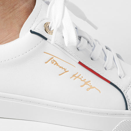 Tommy Hilfiger - Baskets Femme Signature Sneaker 5910 White