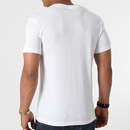 Calvin Klein - Lot De 3 Tee Shirts 7634 Blanc Noir Violet