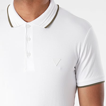 Guess - Polo Manches Courtes M1YP66-J1311 Blanc
