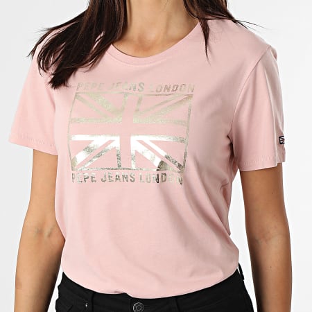 Pepe Jeans - Maglietta Zeldas rosa da donna