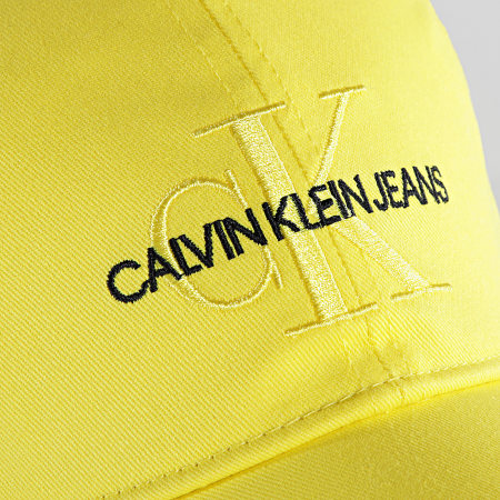 Calvin Klein - Casquette Femme Monogram 6624 Jaune