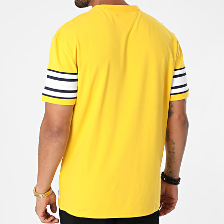 Tommy Jeans - Tee Shirt Contrast 9738 Jaune