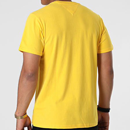 Tommy Jeans - Tee Shirt Classic Jersey 9598 Jaune