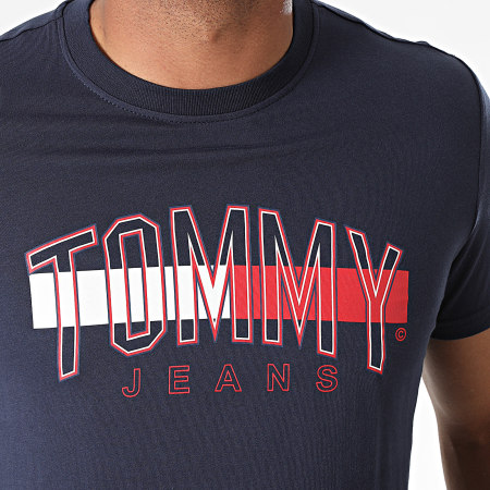 Tommy Jeans - Camiseta Bandera Tommy 9717 Azul Marino