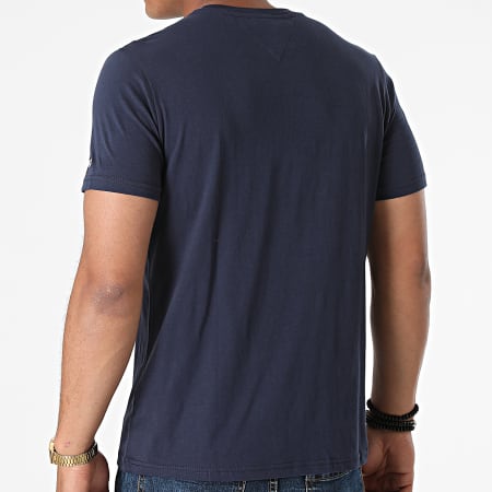 Tommy Jeans - Maglietta con bandiera Tommy 9717 Navy
