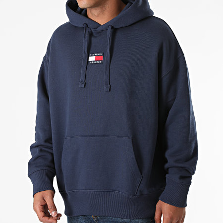 Tommy Jeans - Tommy Badge Hoody 0904 blu navy