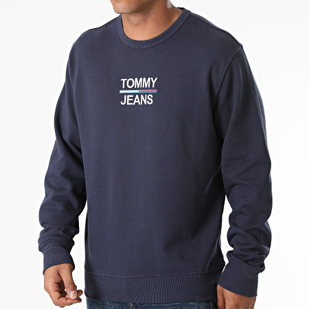 Tommy Jeans - Sweat Crewneck TJM Essential 0910 Bleu Marine