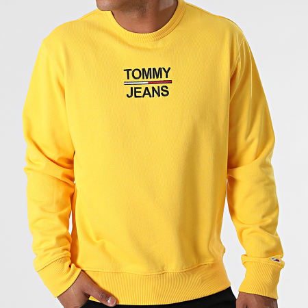 Tommy Jeans - Sweat Crewneck TJM Essential 0910 Jaune