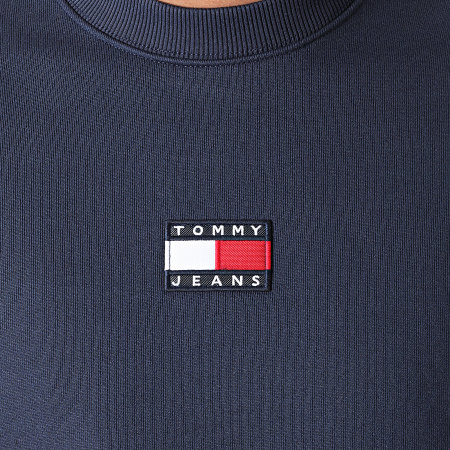 Tommy Jeans - Tommy Badge 0911 Sudadera cuello redondo Azul marino