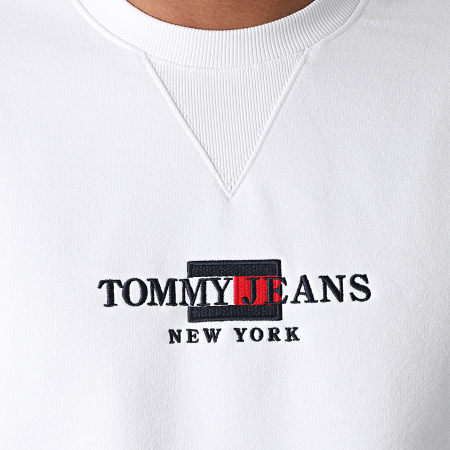 Tommy Jeans - Sweat Crewneck TJM Timeless 0912 Blanc