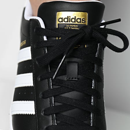 Adidas Originals - Baskets Superstar FX2331 Core Black Cloud White Gold Metallic