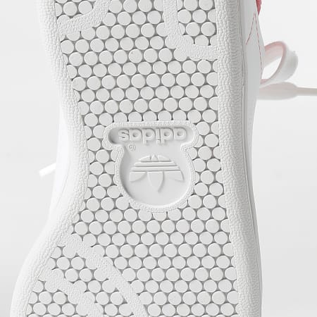 Adidas Originals - Stan Smith Zapatillas Mujer FY5465 Nube Blanco Hazy Rose Plata Metálico