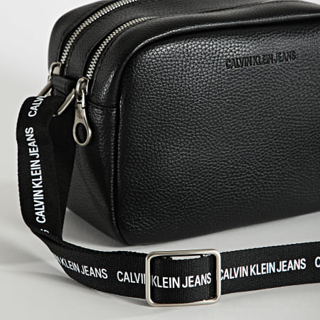 Calvin Klein - Sacoche Femme Double Zip Camera 8233 Noir