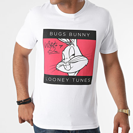 Classic Series - Tee Shirt Selfie Bugs Blanc
