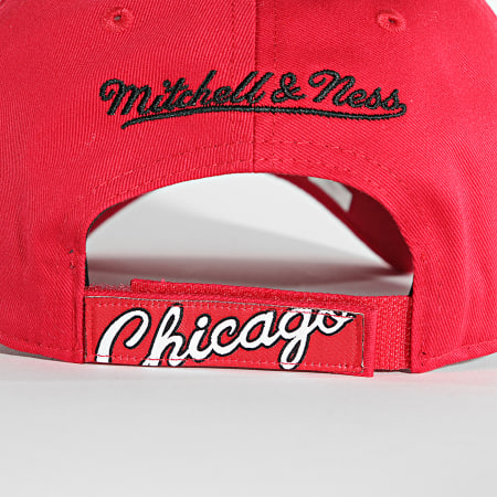 Mitchell and Ness - Casquette Prime Roy Velcro Chicago Bulls Rouge