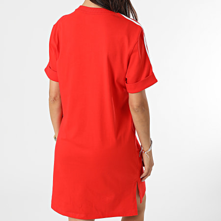 Adidas Originals - Robe Tee Shirt Femme H35505 Rouge