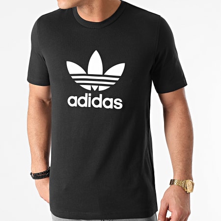 Adidas Originals - Tee Shirt Trefoil H06642 Noir