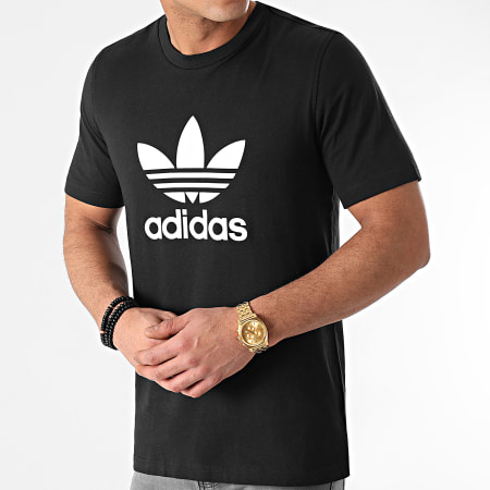 Adidas Originals - Tee Shirt Trefoil H06642 Noir