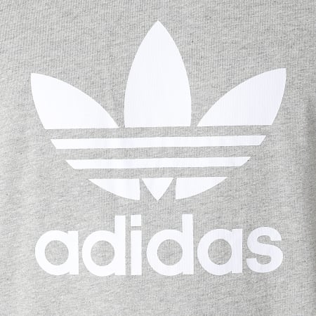 Adidas Originals - Tee Shirt Trefoil H06643 Gris Chiné