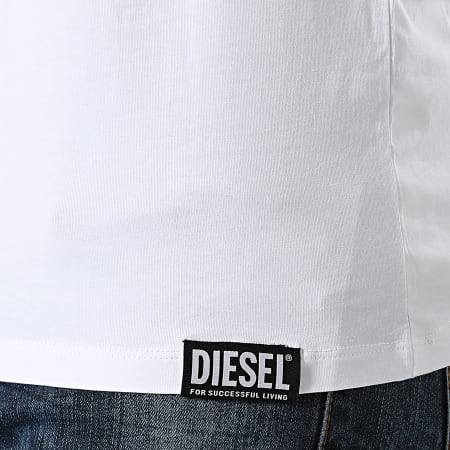 Diesel - Lot De 3 Tee Shirts Randal 00SJ5L-0QAZY Blanc Noir Bleu Marine