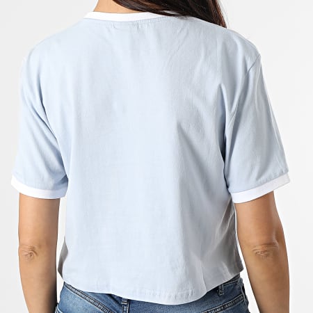 Ellesse - Tee Shirt Crop Femme Derla Bleu Clair