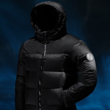 Final Club - Premium Puffer Jacket Chaqueta con capucha Negro