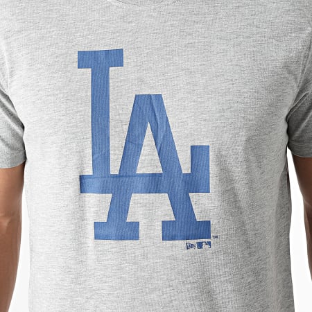 New Era - Tee Shirt Los Angeles Dodgers 11204002 Gris Chiné