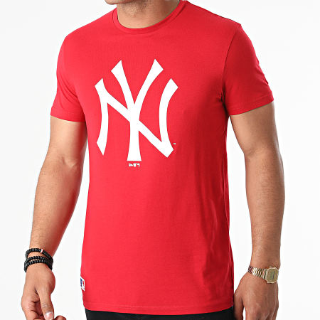 New Era - Maglietta Logo New York Yankees 11863819 Rosso