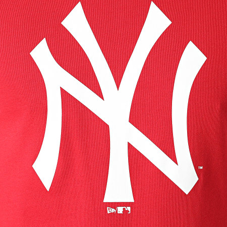 New Era - Tee Shirt Team Logo New York Yankees 11863819 Rouge