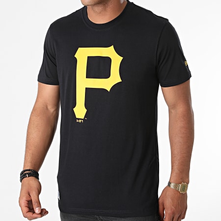 New Era - Tee Shirt Team Logo Pittsburg Pirates 11421833 Noir