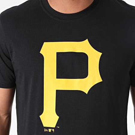 New Era - Tee Shirt Team Logo Pittsburg Pirates 11421833 Noir
