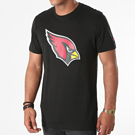 New Era - Maglietta Logo Arizona Cardinals 11073681 Nero