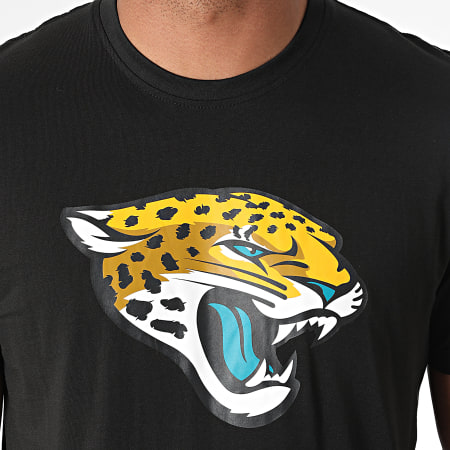 New Era - Tee Shirt Team Logo Jacksonville Jaguars 11073665 Noir