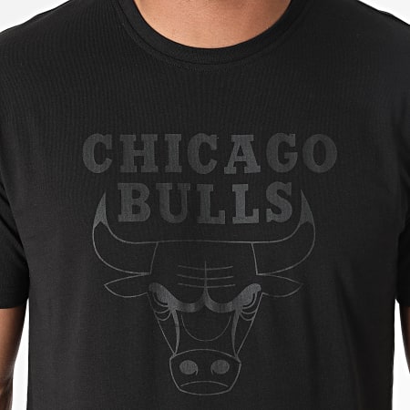 New Era - Maglietta Logo Squadra Chicago Bulls 11546155 Nero