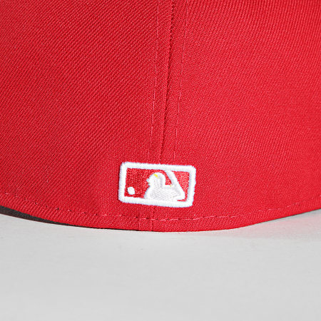 New Era - Casquette Fitted 59Fifty MLB Basic 10047498 Los Angeles Dodgers Rouge