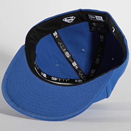 New Era - Casquette Fitted 59Fifty Character Basic 10862337 Superman Bleu Roi